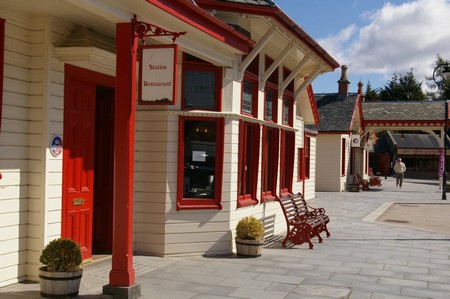 Royal Station at Ballater, Aberdeenshire, Scotland