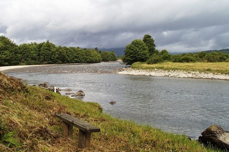 Salmon Pool on the River Dee near Ballater